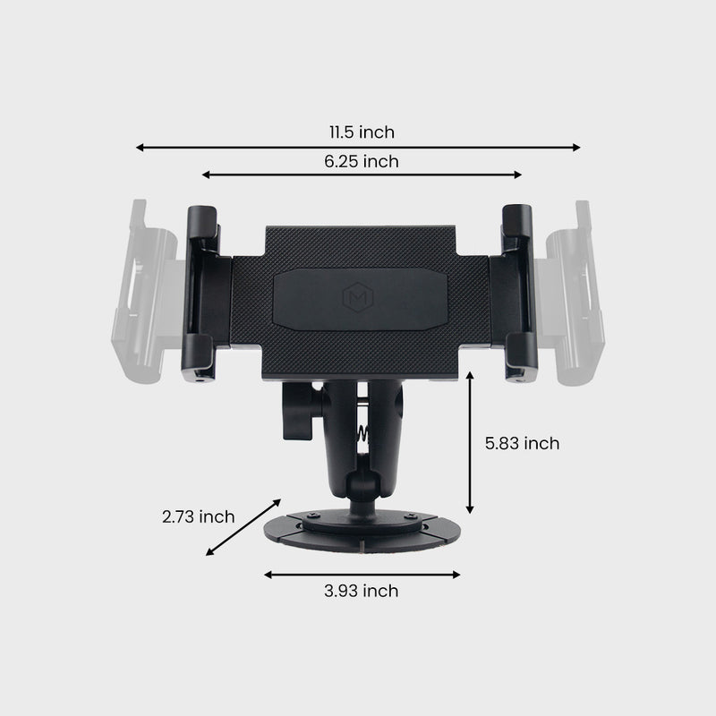 iPad Holder With Metal VHB Mounting Plate