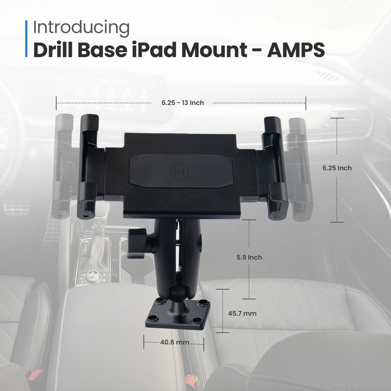 Drill Base iPad Mount - AMPS