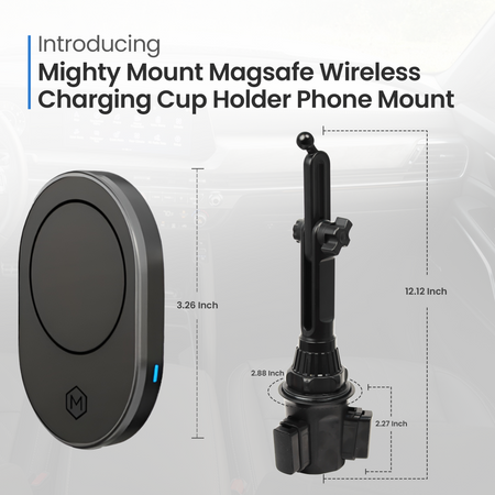 MagSafe Wireless Charging Cup Holder Phone Mount (Version 2.0)