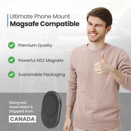 MagSafe Magnetic Car Dash Mount (Version 2.0)