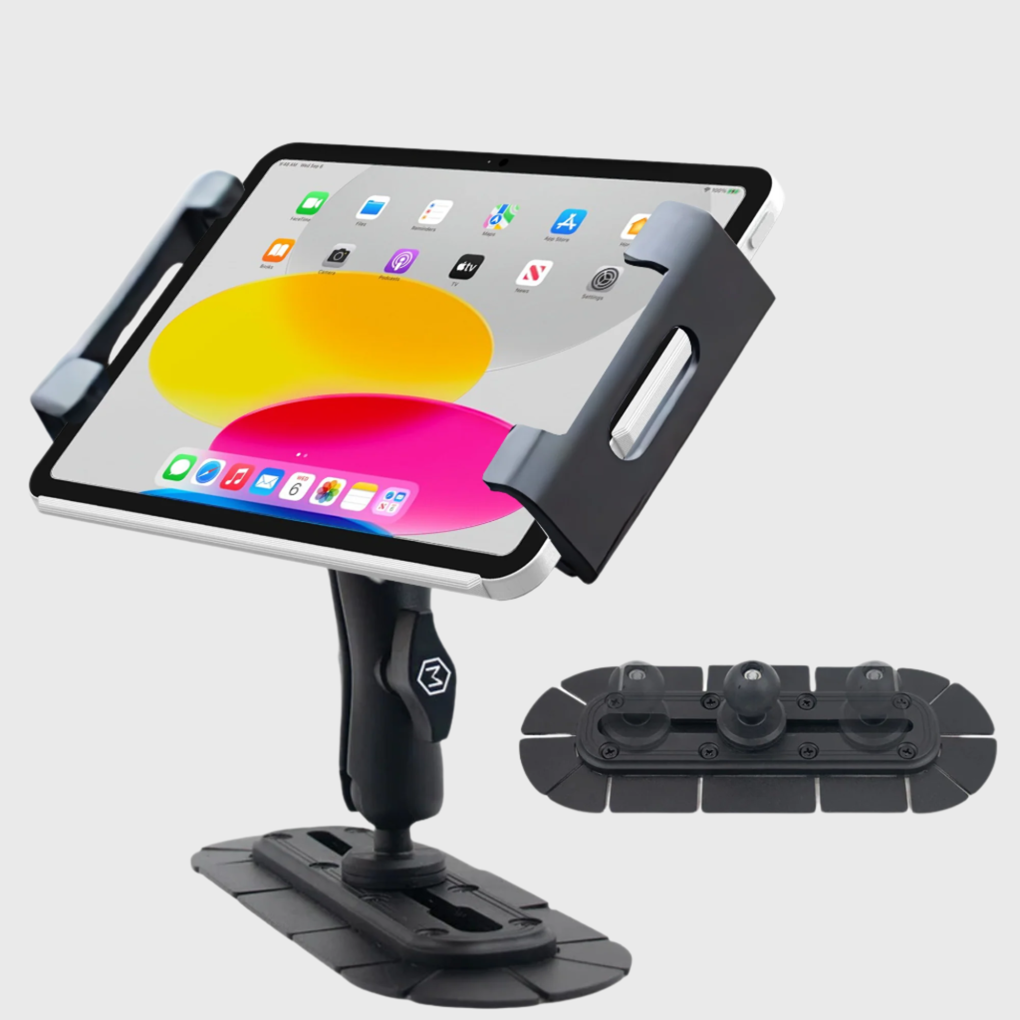 iPad Holder with Industrial VHB Adhesive Mount