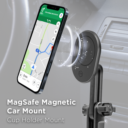 MagSafe Magnetic Cup Holder Car Mount (Version 2.0)