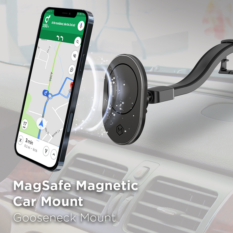 MagSafe Magnetic Car Gooseneck Mount (Version 2.0)