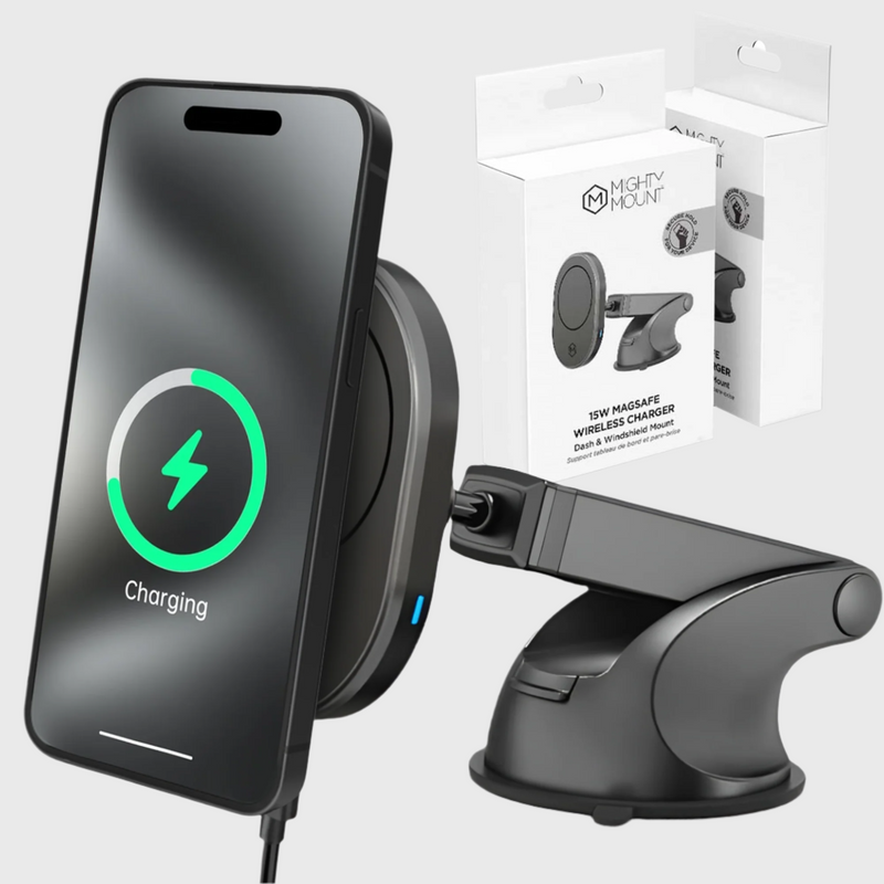 MagSafe Wireless Car Charger Suction Cup Mount (Version 2.0)