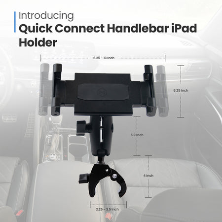 Quick Connect Handlebar iPad Holder