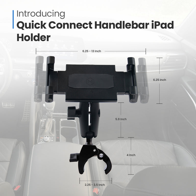 Quick Connect Handlebar iPad Holder