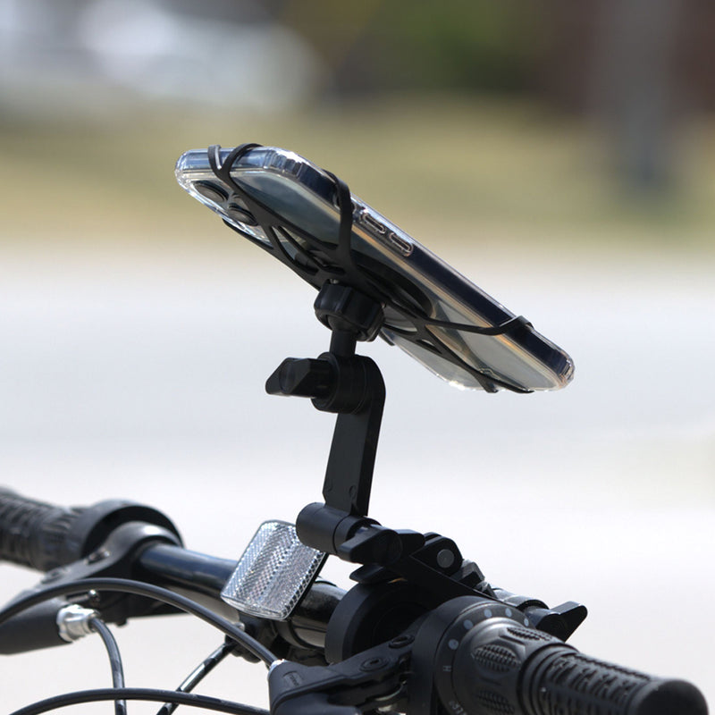 Motorcycle Phone Mount, Bike Phone Holder - Upgrade Quick Install Hand
