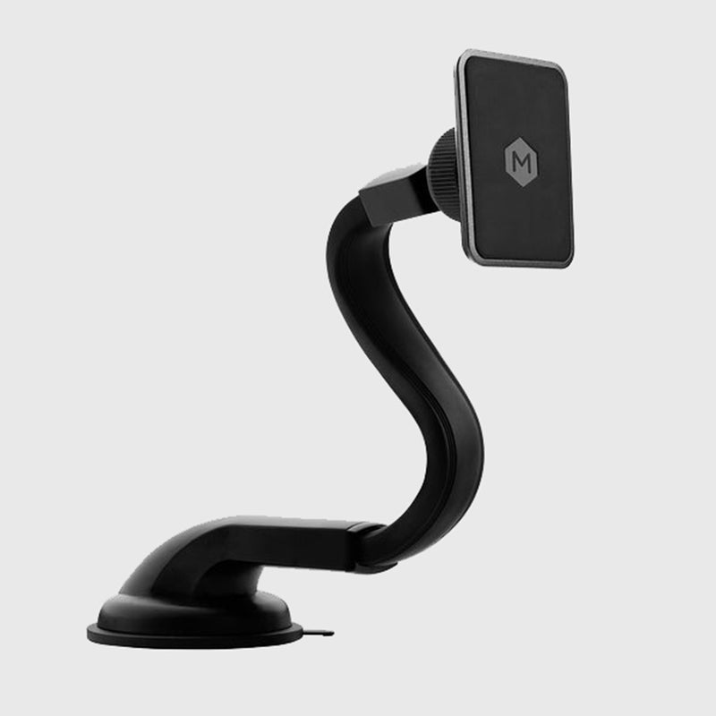 Gooseneck Extension Suction Cup Car Mount with Phone Holder for